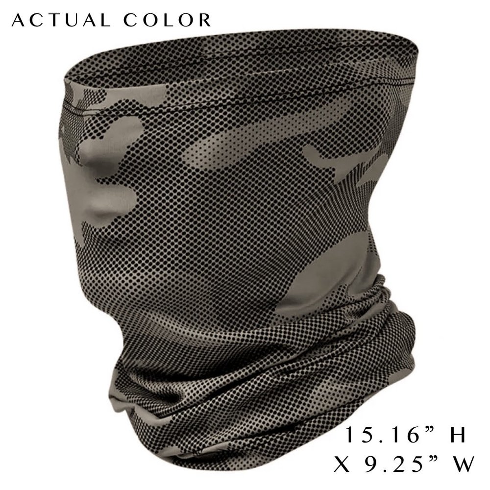 Dark Ice Silk Neck Gaiter/Scarf UPF5